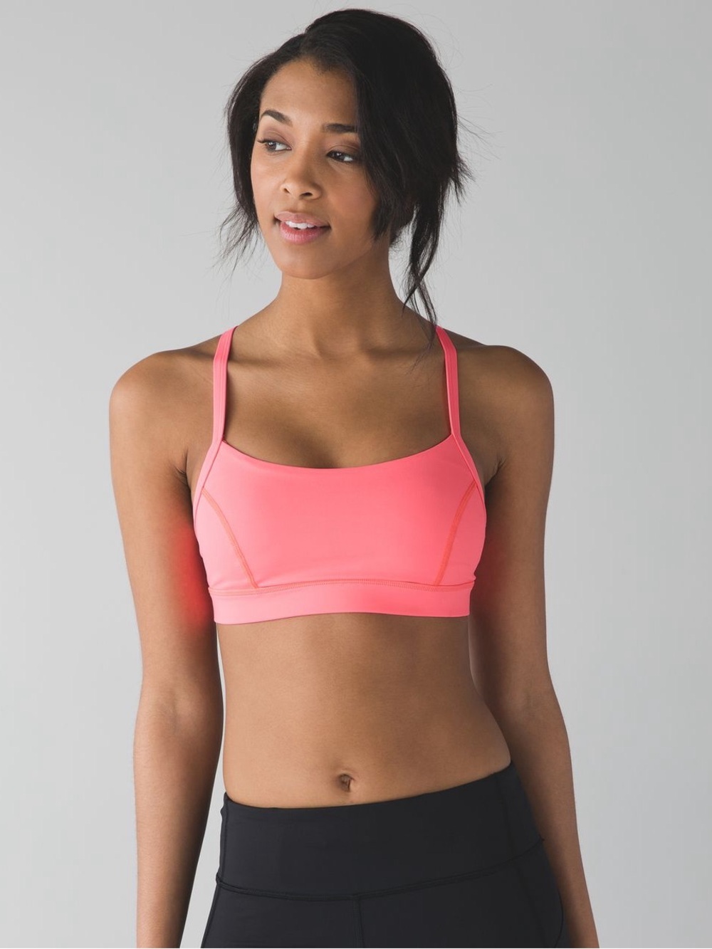 Lululemon Women’s Rise and Run Bra Flash Light Size 6